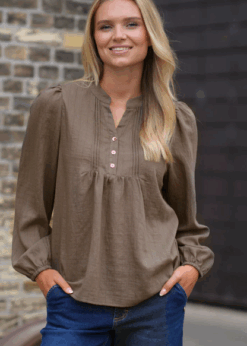 Prepair Brun Camilla Bluse