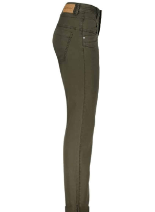 Red Button Armygrøn Relax Buks