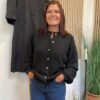 Sort Louisa Cardigan Fra Freequent