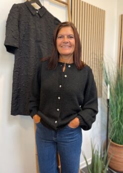 Sort Louisa Cardigan Fra Freequent