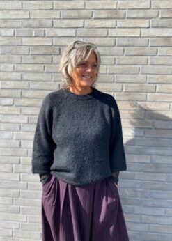 Sort Lulu Strik Fra Freequent