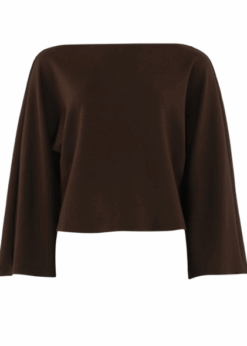 Brun Continue Lauren Bluse