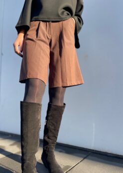 Brune Shorts Love1297 Fra Love & Divine Og Bukela Støvler