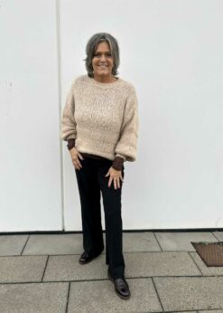 Co Couture Sort Buks Og Gulmina Strik Fra Sorbet