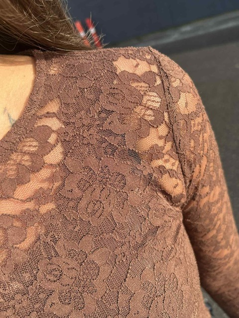 Continue Brun Alberte Bluse