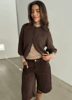 Continue Brun Anna Cardigan