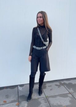 Love1297 Sorte City Shorts Og Eve Mesh Fra CC Heart