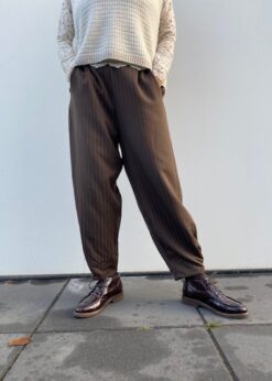 Marta Kenzie Brun Stribet Buks Og Billi Bi Støvle