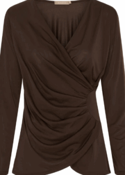 Marta Primrose Bluse Brun