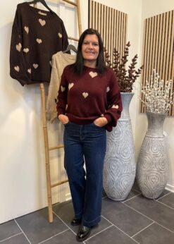 Numph Paris Jeans Og Marta Clover Strik