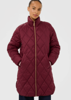 Oilas Bordeaux Farvet Jakke