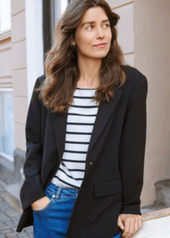 Sort Taylor Blazer Fra Part Two