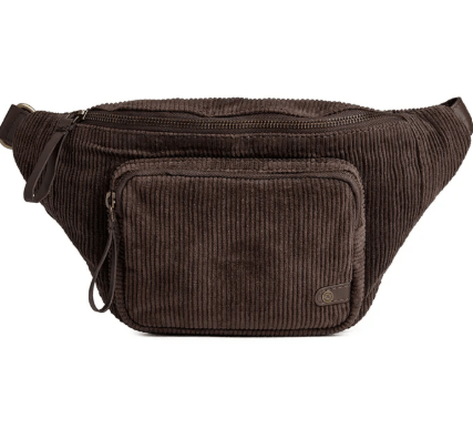 Brun Depeche Bumbag I Fløjl