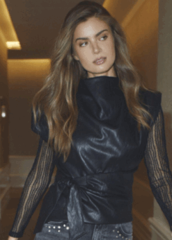 Co Couture Skind Look A Like Glitt Top