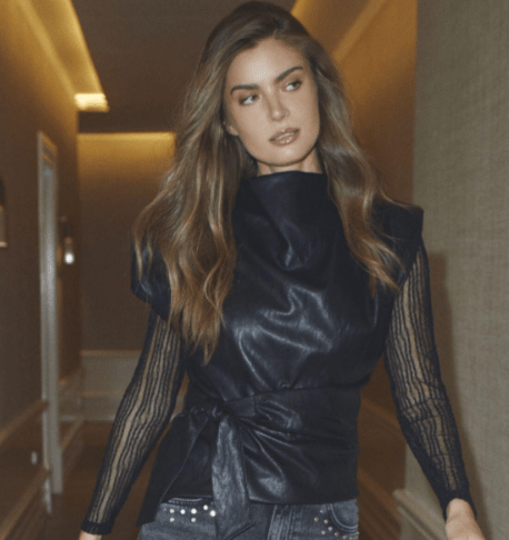 Co Couture Skind Look A Like Glitt Top