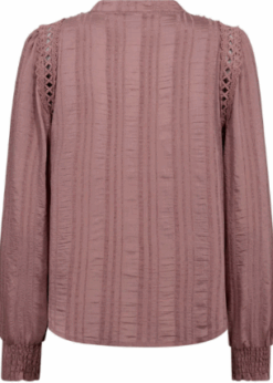 Co Couture Skjorte Kesi Lace V Shirt Rose