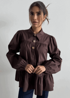 Continue Sanna Brun Bluse
