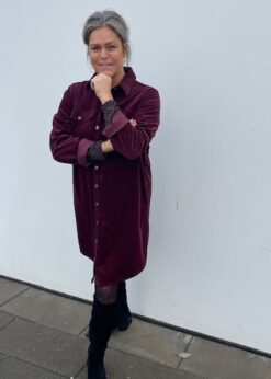 Freequent Cordy Kjole Bordeaux
