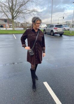 Freequent Cordy Kjole Brun