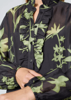 Love1449 Green Leaf Kjole Fra Love & Divine