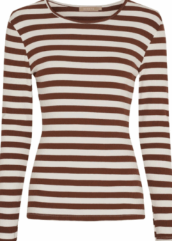 Marta Begonia Bluse Noce Cognac Striber