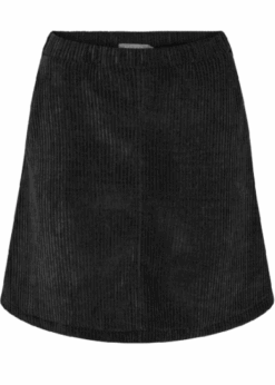 Marta June Nederdel I Sort Fløjl
