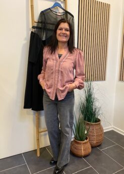 Numph Paris Jeans Og Co Couture Kesi Lace Skjorte