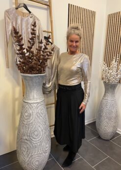 Sort Co Couture Luna midi Længde Og Margot Drape Bluse