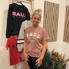 Ball Maldini T Shirt Gammel Rose