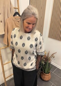 Costa Mani Zinnia Bluse I Print