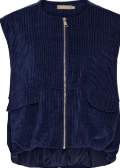 Marta Freya Vest Marineblå