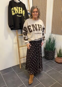 Marta Hibiscus Sweat Og Marta Dot Nederdel