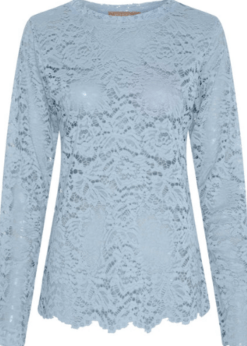 Marta Milley Blondebluse Lyseblå