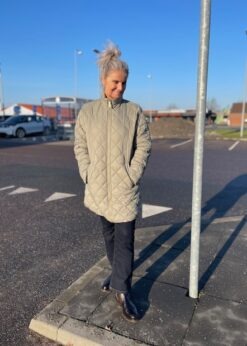 Olian Frakke Khaki Fra Part Two Og Pieszak Jeans