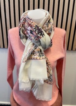 Three M Tørklæde I Skønne Forårsfarver