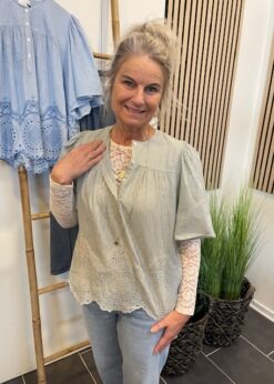 AJ117 Project Cleo Bluse Og Alberte Mesh Fra Continue