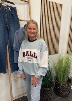 Ball Sweat Lyseblå Hvid Rød