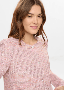 Bouclet Jakke Fra Numph