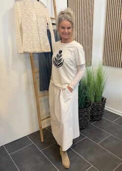 Costa Mani Florist Tee Og Continue Mesh Og Marta Nederdel