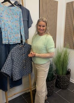 Inwear Mintgrøn Mala Bluse Og Co Couture Mesh