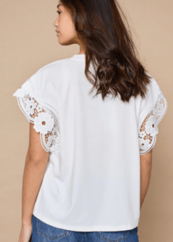 Love1517 Hvid T Shirt Fra Love & Divine