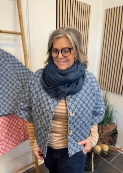 Marta Blå Melisa Jakke