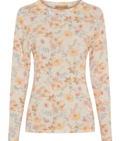 Marta Elissa Bluse Beige Multi