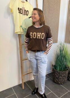 Marta Herdis T Shirt Brun Beige