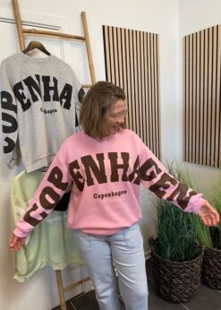 Marta Sweat Pink Brun