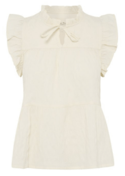 Part Two Cremefarvet Gimaline Top