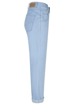 Red Button Jani Buks Fancy Chambray