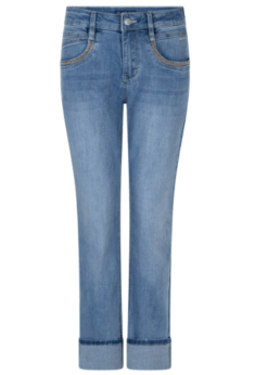 Red Button Kate Embroid Pockets Jeans