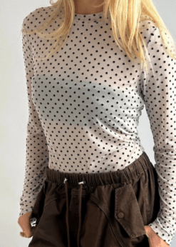 Annie Dot Offwhite Fra Continue