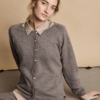 BTF Alice Cardigan Ash Brown Melange